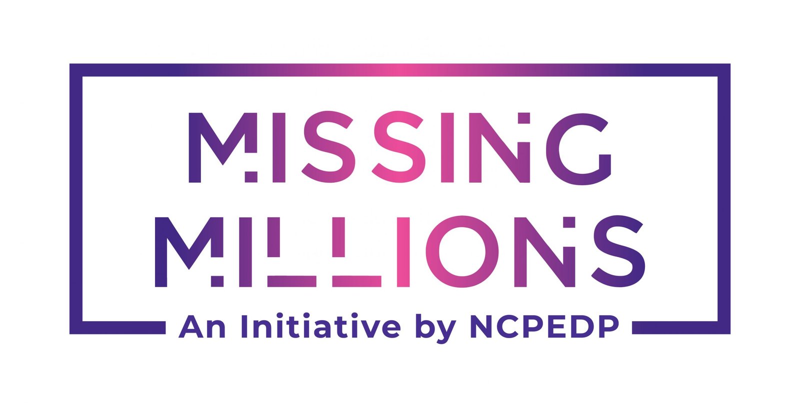 Logo - Missing Million Campaign